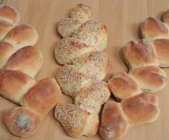 Knusperbaguette in Ährenform