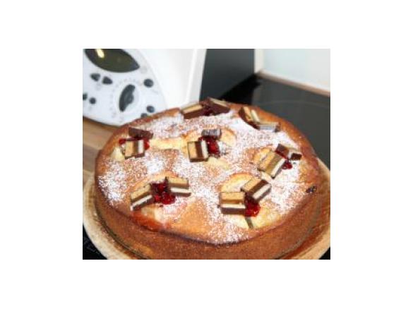 Bratapfel-Dominostein-Kuchen