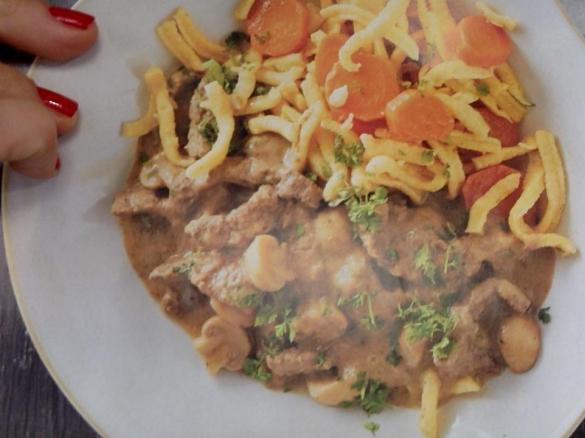 Rindergeschnetzeltes