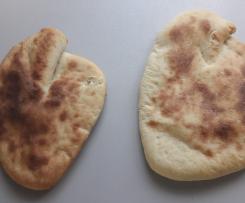 Naan Fladenbrot (indisch - vegan)