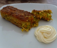 Gemüsestäbchen Gemüsesticks Gemüseburger, Bratlinge