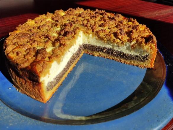 Mohn-Quark-Kuchen (wahlweise glutenfrei)