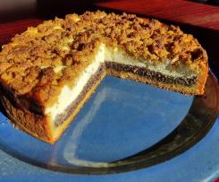 Mohn-Quark-Kuchen (wahlweise glutenfrei)