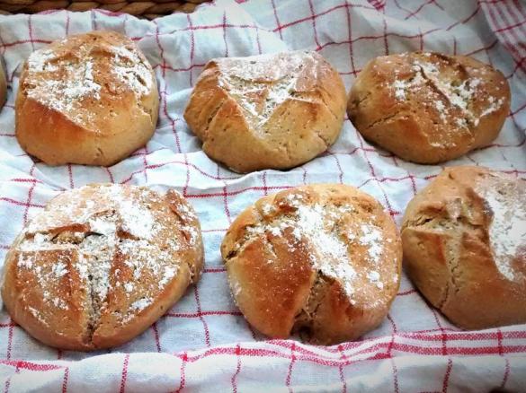 Schwäbische Roggen Weckle (Brötchen)