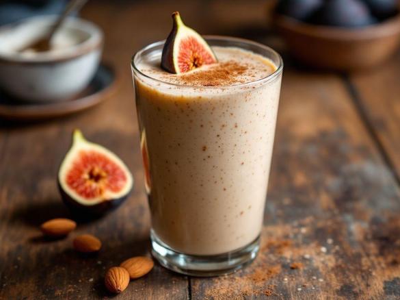 Fig & Almond Bliss Frühstücksdrink