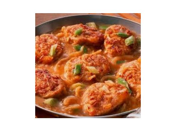 Schweinelende in Kräutersoße