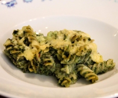 Nudel-Spinat-Auflauf