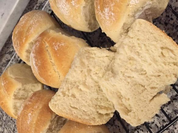 Brötchen "frei Schnauze"