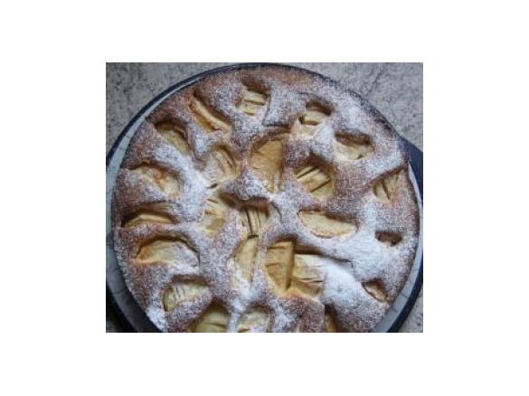 Versunkener Apfelkuchen