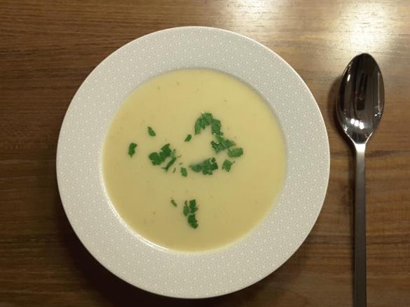 Meerrettich-Kartoffel-Suppe