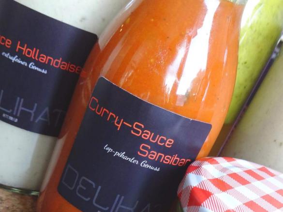 Saucen à la Sansibar - Curry-Sauce, weiße Sauce, grüne Salat-Sauce