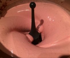 Erdbeereis, Erdbeer-Softeis