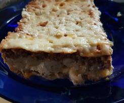 Nicoles leckerer Spaghetti-Auflauf mit viel Käse