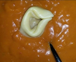 Cremige Tomatensoße  a la Mama - Laktose-, Glutenfreie Variante 