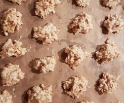 Weiße Mandel-Crossies (glutenfrei)