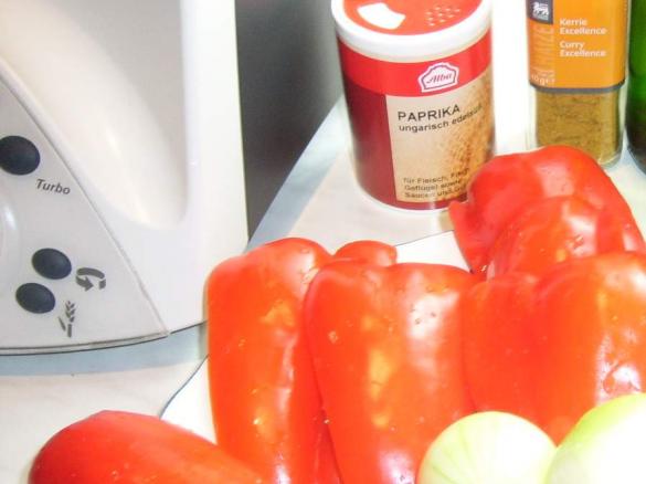 René s Paprika-Rahmsauce..