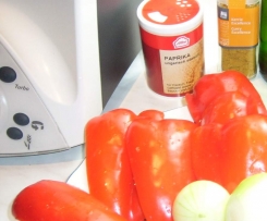 René s Paprika-Rahmsauce..