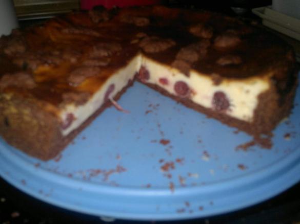 Schoko-Kirsch-Käsekuchen