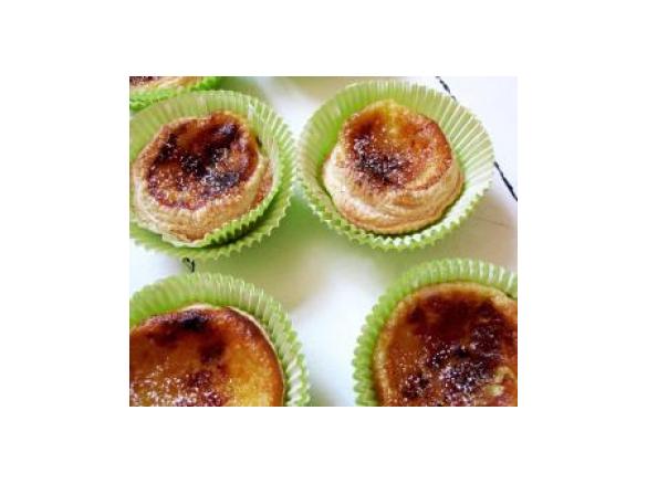 Variation von Portugiesische Cremetörtchen - Pastéis de Nata