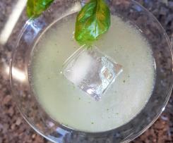 Gerrys frischer Sommer Aperitif Basilikum-Gin - für Christof Hutter zum Geburtstag