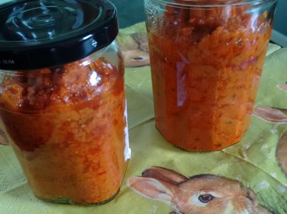 Bärlauch-Möhren Brotaufstrich