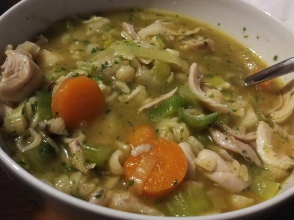 Hühnersuppe