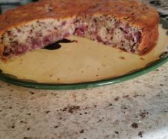 Saftiger Rührkuchen mit Kirschen