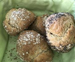 Schnelle  Sonntagsbrötchen