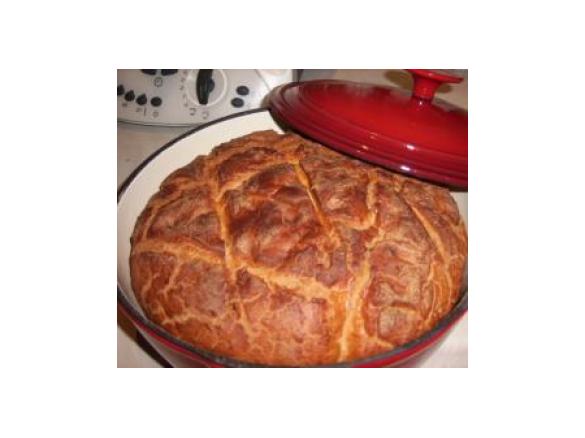 René s Brot aus dem Bräter..