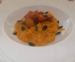 Kürbis-Risotto