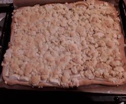 Apfelkuchen mit Hefeteig