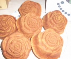 Eierlikörkuchen-einfach für 6 Rosenform