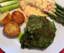 Bärlauchkruste - für Fischfilet oder Rinderfilet bzw Steaks