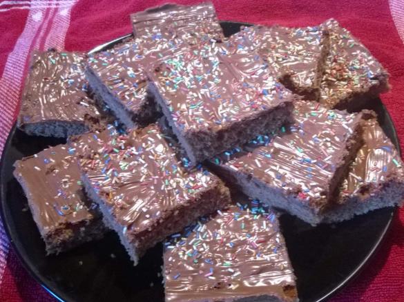 Schokoladen-Gewürzkuchen vom Blech