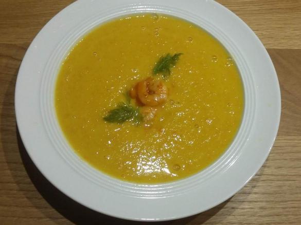 Karotten- Mango-Suppe