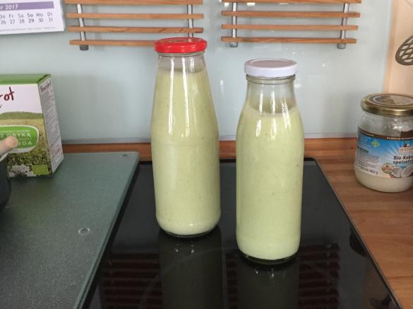 Variation Vegane Variation von SYLTER Salatsauce ( Die Nordfrische) leichte vegane Variante