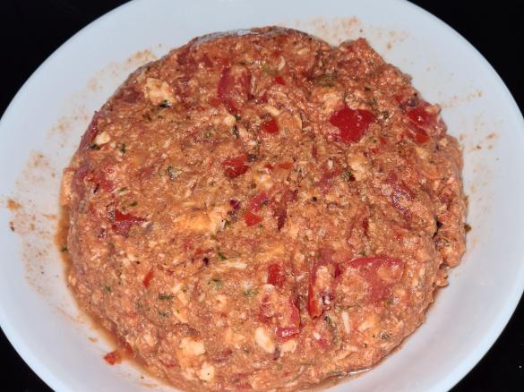 Tomaten - Mozzarella - Brotaufstrich