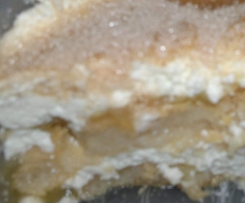 Apfel Tiramisu (alkoholfrei+ohne rohes Ei)