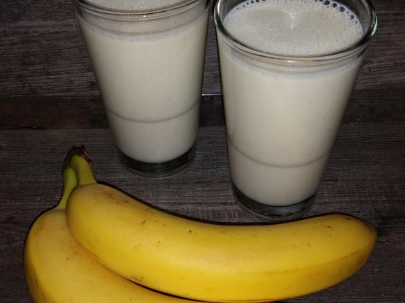 Bananen-Haferflocken-Shake