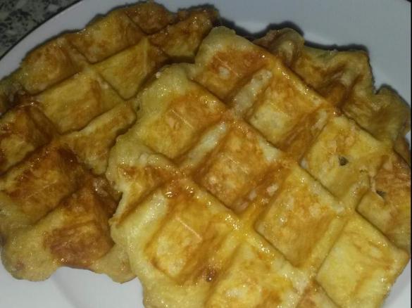 Belgische Waffeln mit Hagelzucker