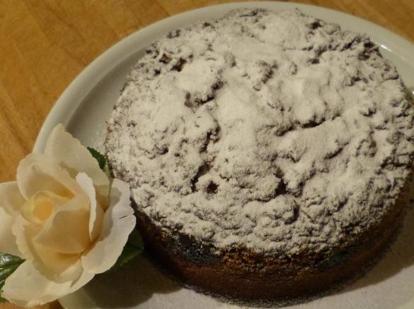 Apfel-Walnusskuchen 18 cm Form