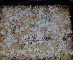 Spinat-Hackfleisch Lasagne mit Frischkäse & Feta