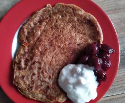 Vollkorn Pfannkuchen mit Biss