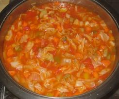 Wundersuppe / scharfe Gemüsesuppe