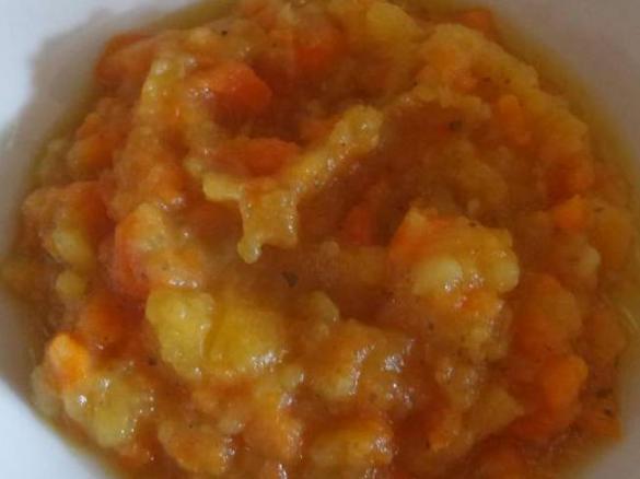 Möhren-Steckrüben-Kartoffel Eintopf