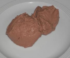 Schokoladenmousse (ohne Ei) á la Callebaut