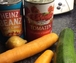 Tomateneintopf mit Bohnen