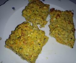 Haferflocken-Möhren-Schnitten