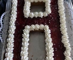 Nuss - Preiselbeer - Kuchen