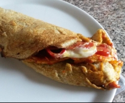 Weißkohl-Ofen-Omelett